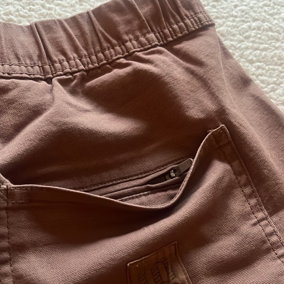 Topo Designs Dirt Shorts Women’s Hiking Casual Versatile - L - Peppercorn Brown - Picture 11 of 12